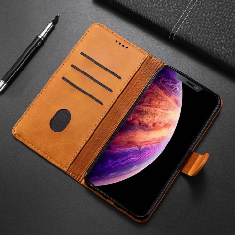 REALME C25 Y TLP KARTLIKLI CÜZDAN KILIF (DELUXE WALLET CASE) Renk SİYAH