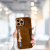 İPHONE 13 PRO MAX TLP KARTLIKLI STANDLI GLASE LÜX DERİ KILIF Renk KAHVERENGİ