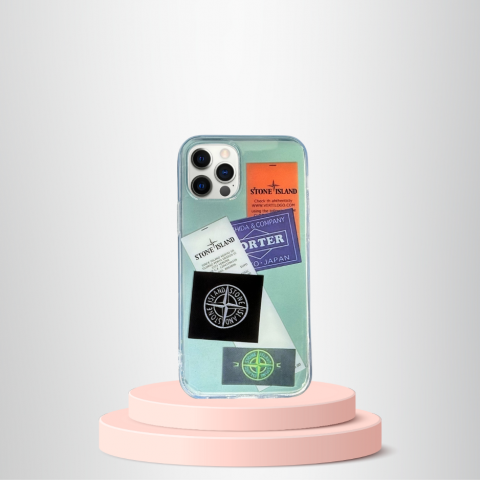 İPHONE 12 PRO MAX UYUMLU BASKILI RENKLİ TRANSPARAN KILIF TLP TİER COVER Renk SARI