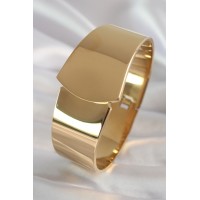 316L Çelik Gold Renk Kadın Kelepçe - TJ-BB5900