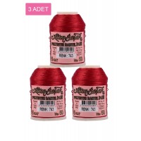 3 Adet Altınbaşak Oya ve Dantel İpi 20 gr -    - No: 763