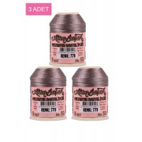 3 Adet Altınbaşak Oya ve Dantel İpi 20 gr -    - No: 770