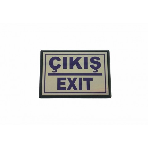 Cemax Yönlendirme Büyük Çıkış (Exit) 13X8,5 cm