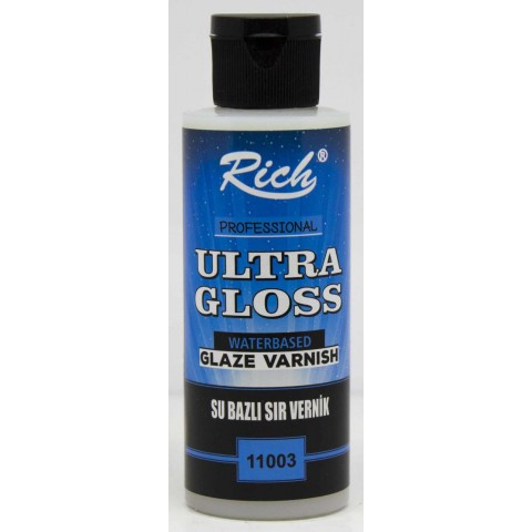 Rich Ultra Gloss Su Bazlı Sır Vernik 120 cc