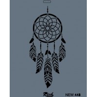 Rich New Seri N-448 Stencil 35x25 cm