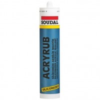 Soudal Acryrub Silikonize Mastik 310 ml Bronz