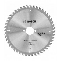 Bosch Optine Eco Daire Testere Bıçağı 190x30 mm 48 Diş 2 608 641 790