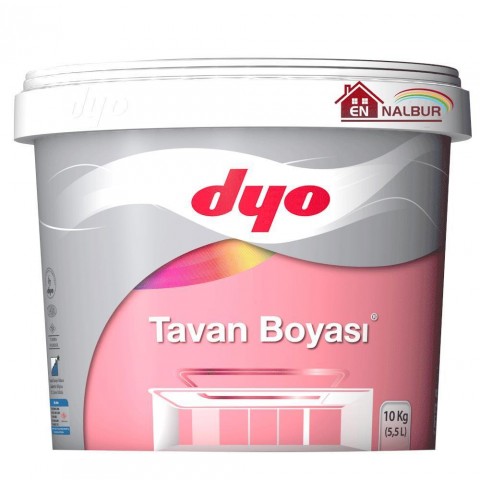 Dyo Tavan Boyası 10 Kg Beyaz