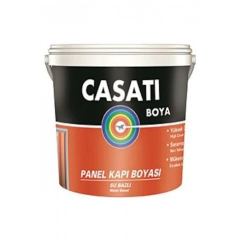 Casati Su Bazlı Panel Kapı Boyası Beyaz 0,75 Litre