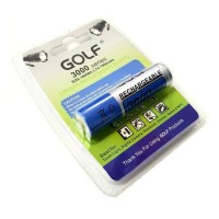 Golf 18650 Şarjlı Pil 3.7 Volt 1500 mAH