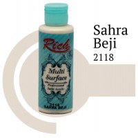 Rich Multi Surface 2118 Sahra Beji Akrilik Boya 120 cc