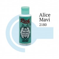 Rich Multi Surface 2180 Alice Mavi Akrilik Boya 120 cc