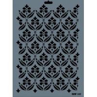 Rich New Seri N-157 Stencil 35x25 cm