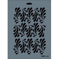 Rich New Seri N-141 Stencil 35x25 cm