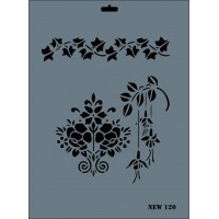 Rich New Seri N-120 Stencil 35x25 cm