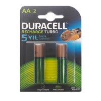 Duracell Şarj Edilebilir Kalem Pil 2'Lİ AA 2500 mAh