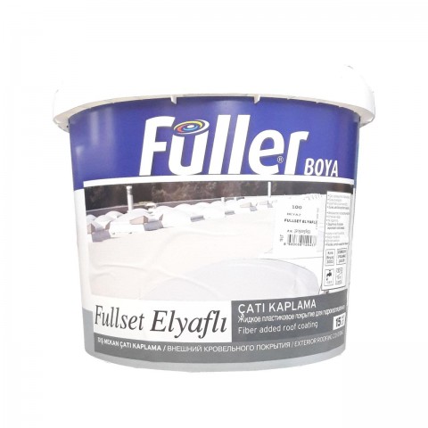 Füller Fullset Elyaflı Çatı Kaplama 15 Litre Beyaz