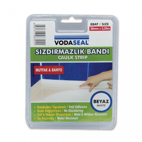 Vodaseal Küvet Kenar Sızdırmazlık Bandı 38 mm 3,35 Metre