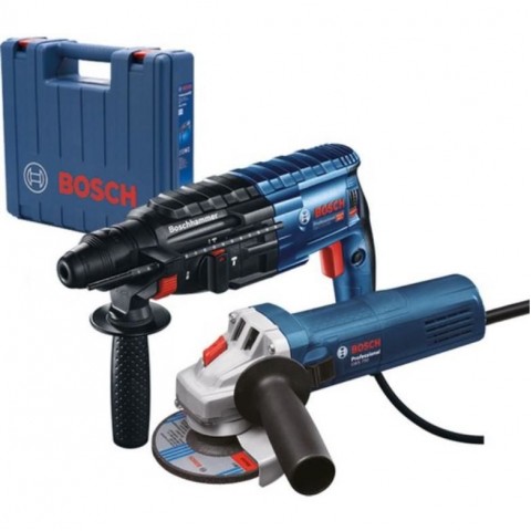 Bosch GBH 240 Kırıcı Delici+GWS 750-125 Taşlama Set