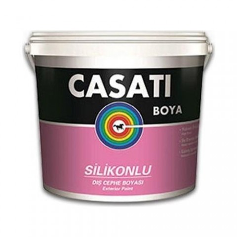 Casati Silikonlu Dış Cephe Boyası 7,5 Litre Beyaz