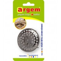 Argem Küçük Metal Lavabo Süzgeci