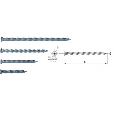 Buldex Vida 7,5X180 Dubelsiz Vida 18 cm 10 Adet