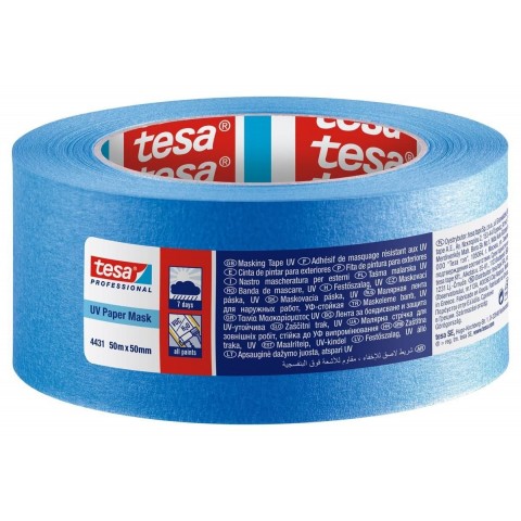 Tesa 4431 Dış Mekan Bandı Mavi 50 mm 50 Metre