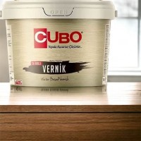 Cubo Su Bazlı Parlak Vernik Şeffaf 0,75 Litre